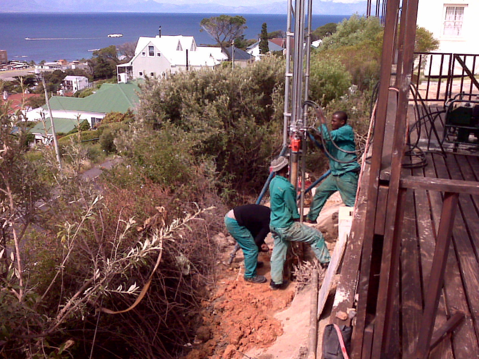 CFA Piling project site view